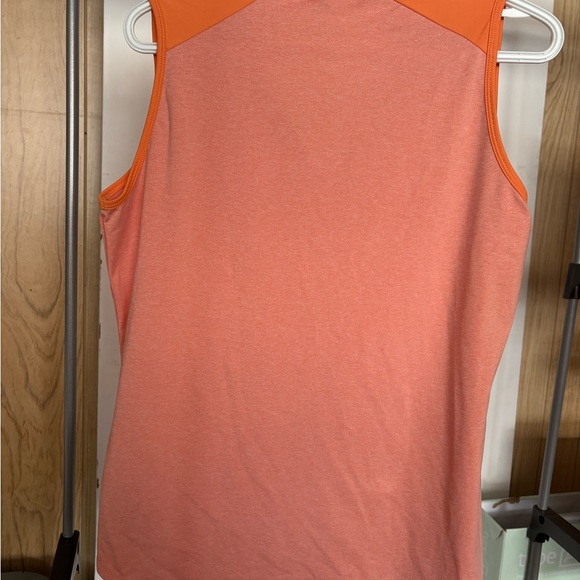 Adidas Women's Coral and Orange Tank Top - Picture 2 of 2